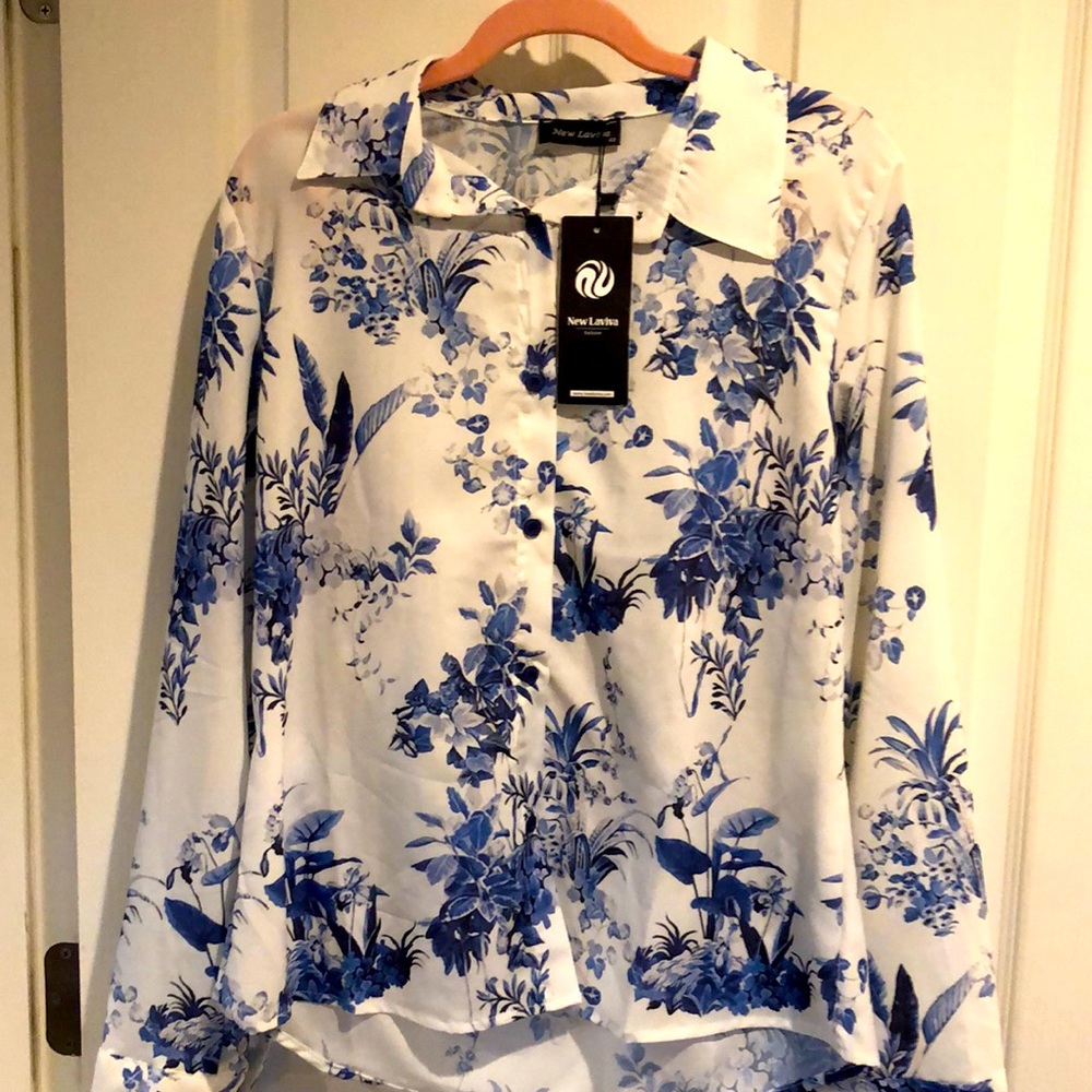 New Laviva button down blouse